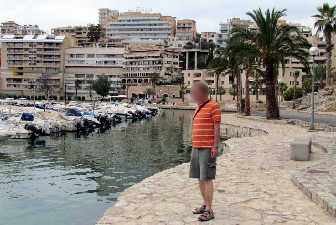 View from marina Hotel Catalonia Majórica