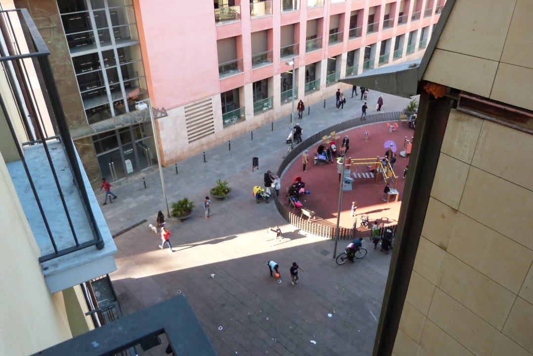 Ausblick Hotel Eurostars Ramblas