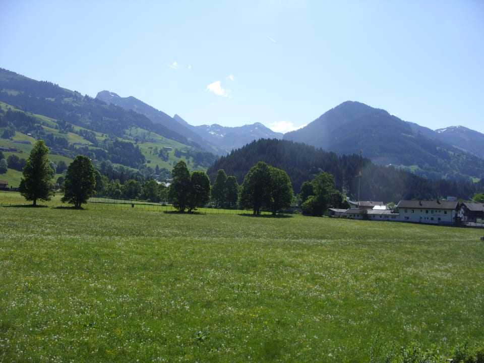 Ausblick Ferienhotel Alpenhof Aurach
