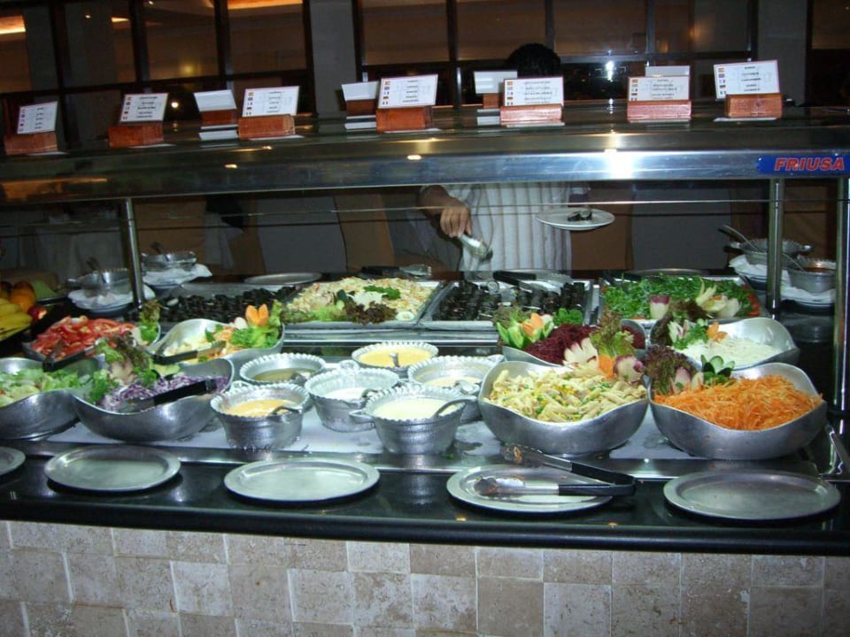 Salatbuffet am Abend Allegro Playacar