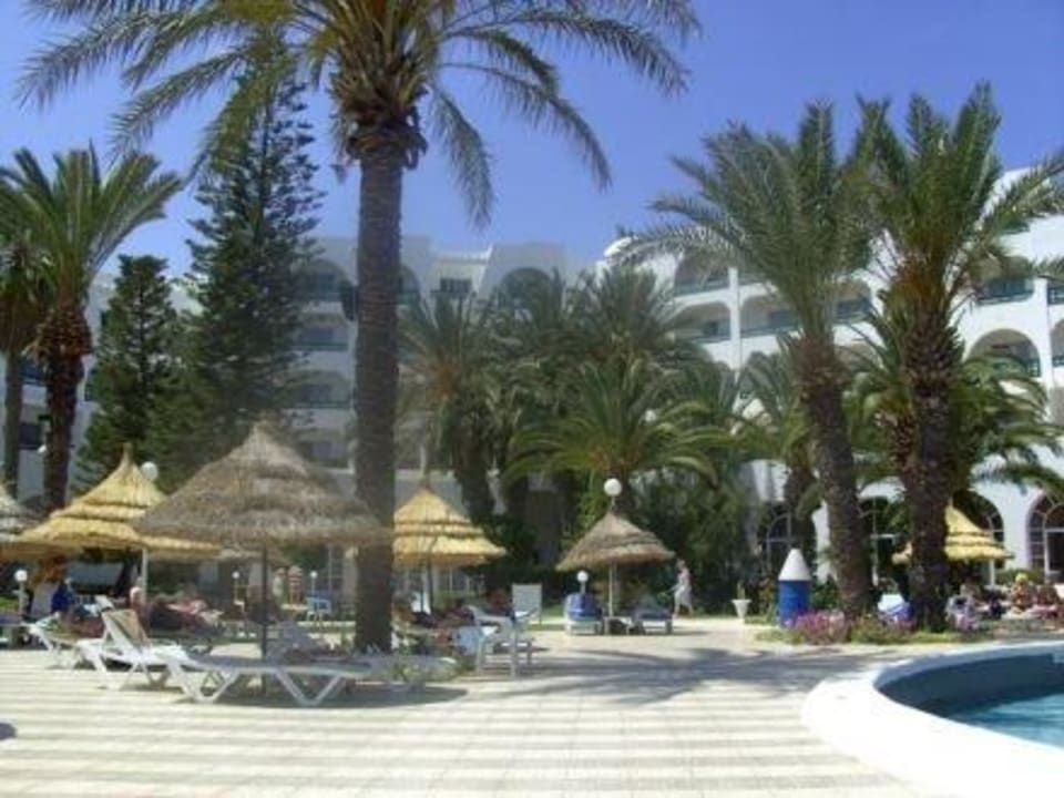 Liegebereich Hotel Marhaba Beach