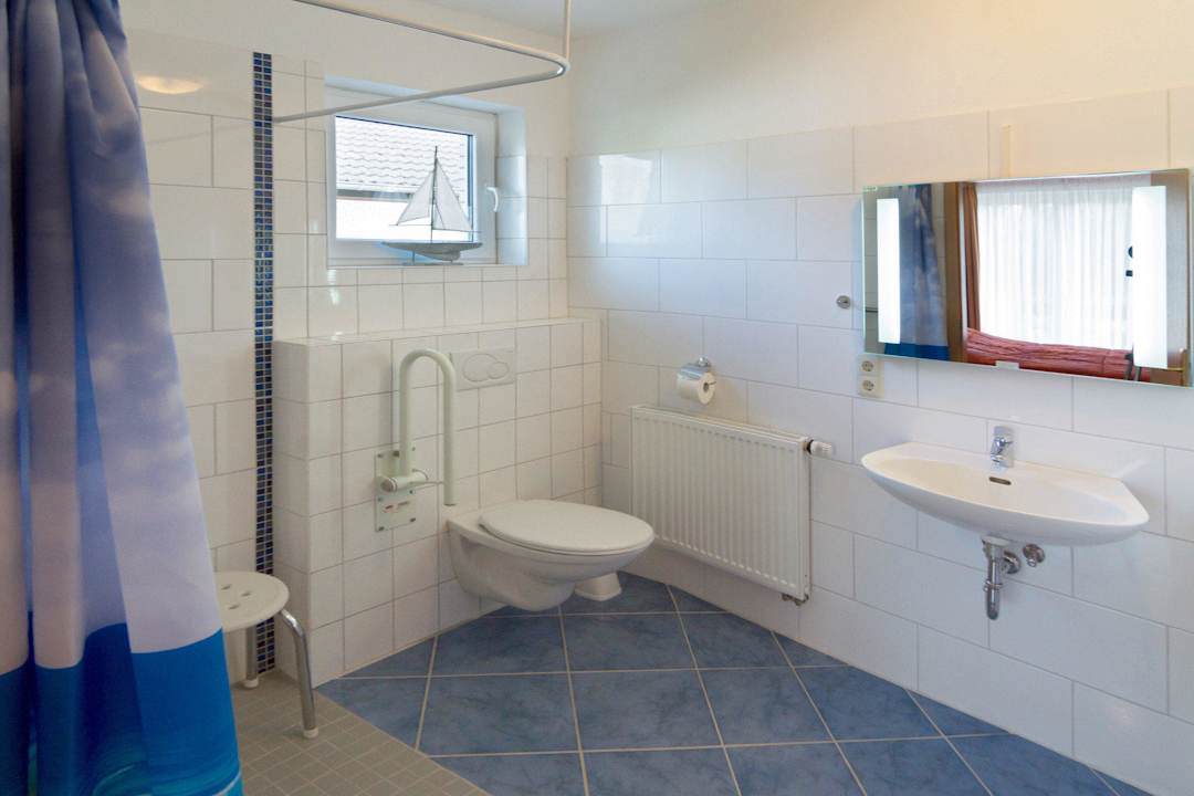 NEU - Badezimmer Beispielbild Nordseekrabbe Appartements