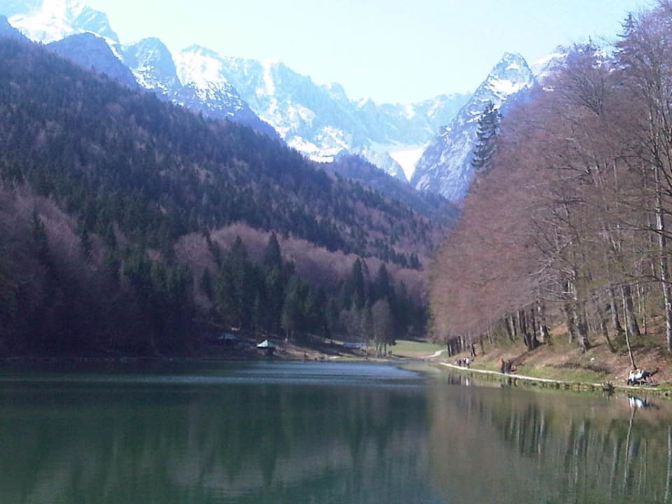 Blick auf den Riessersee Riessersee Hotel