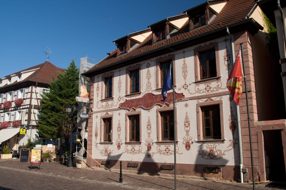 Straßenansicht The Originals Boutique, Hôtel La Ferme du Pape, Eguisheim