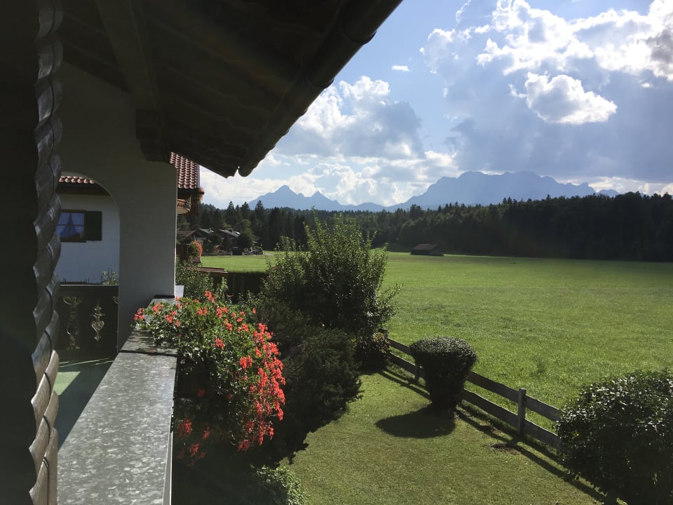 Ausblick Gästehaus Huber