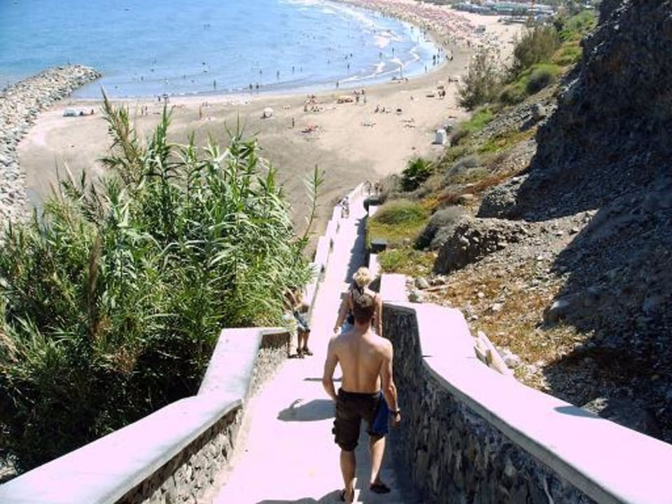 Weg zum Strand Bull Escorial & Spa