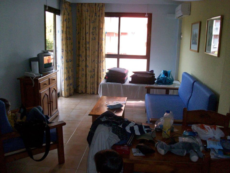 Überblick Wohnzimmer Aparthotel Pabisa Orlando
