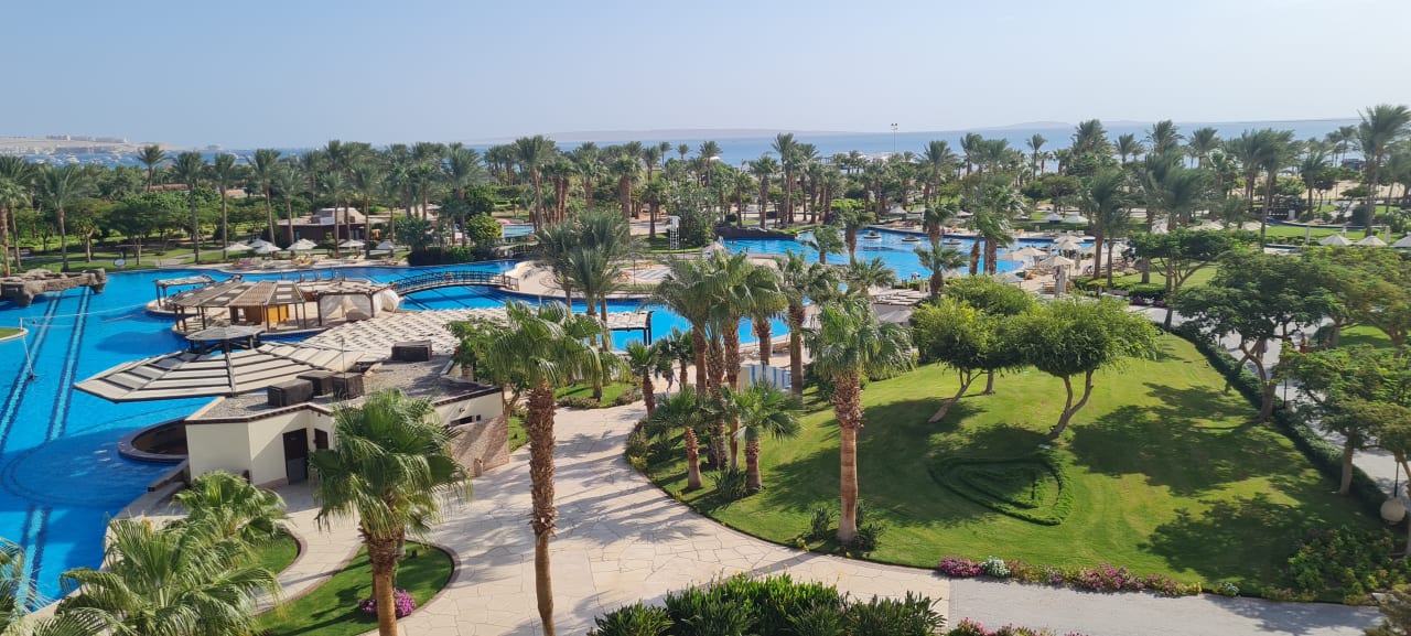 Ausblick Steigenberger ALDAU Beach Hotel