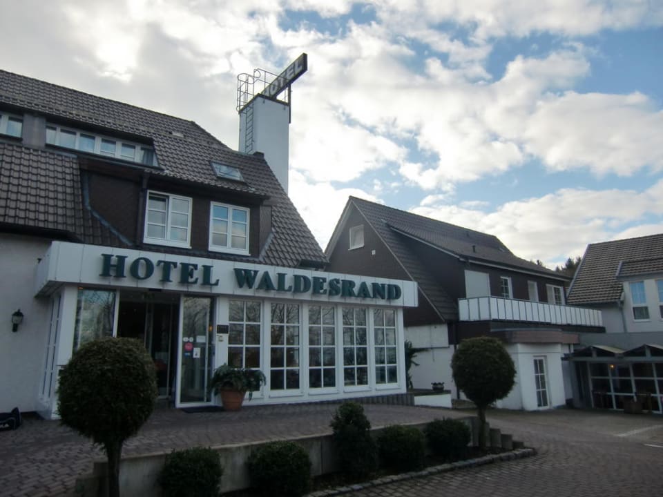 Haupteingang Hotel Waldesrand