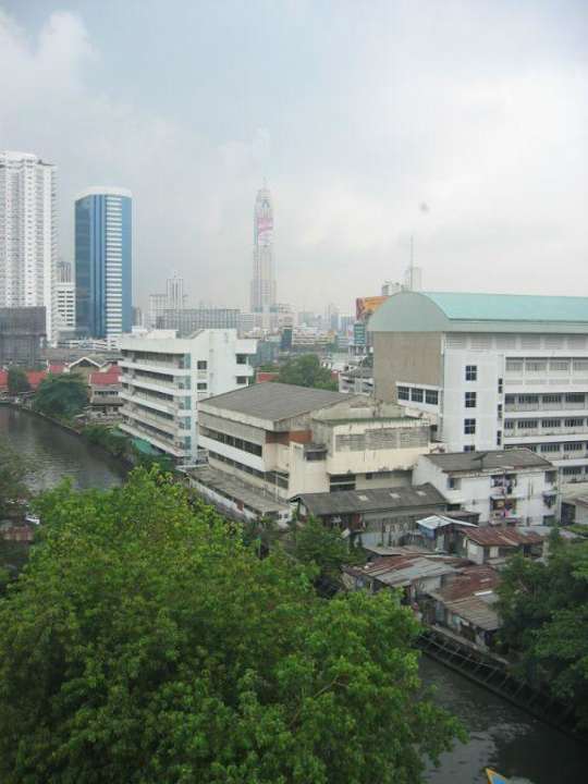 Aussicht aus dem Fenster Hotel Unico Express @ Sukhumvit