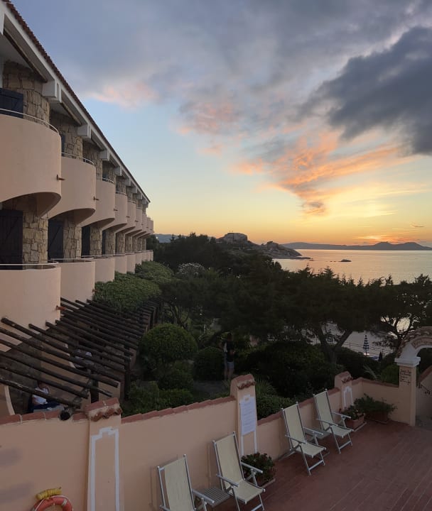 Ausblick Grand Hotel Smeraldo Beach