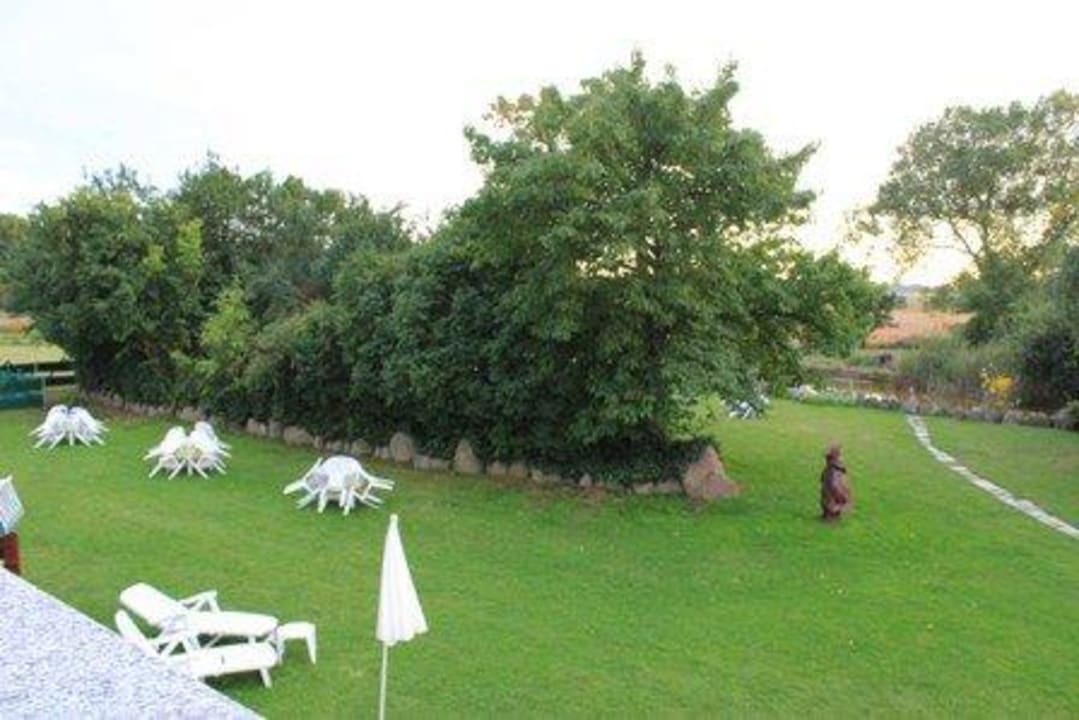 Blick vom Balkon Hotel Ostseeresidenz Gendarm