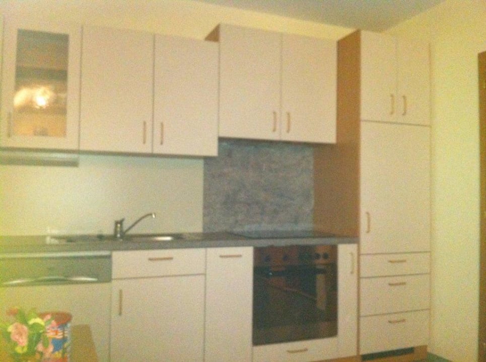 Küchenzeile im Appartment Gästehaus Glatz