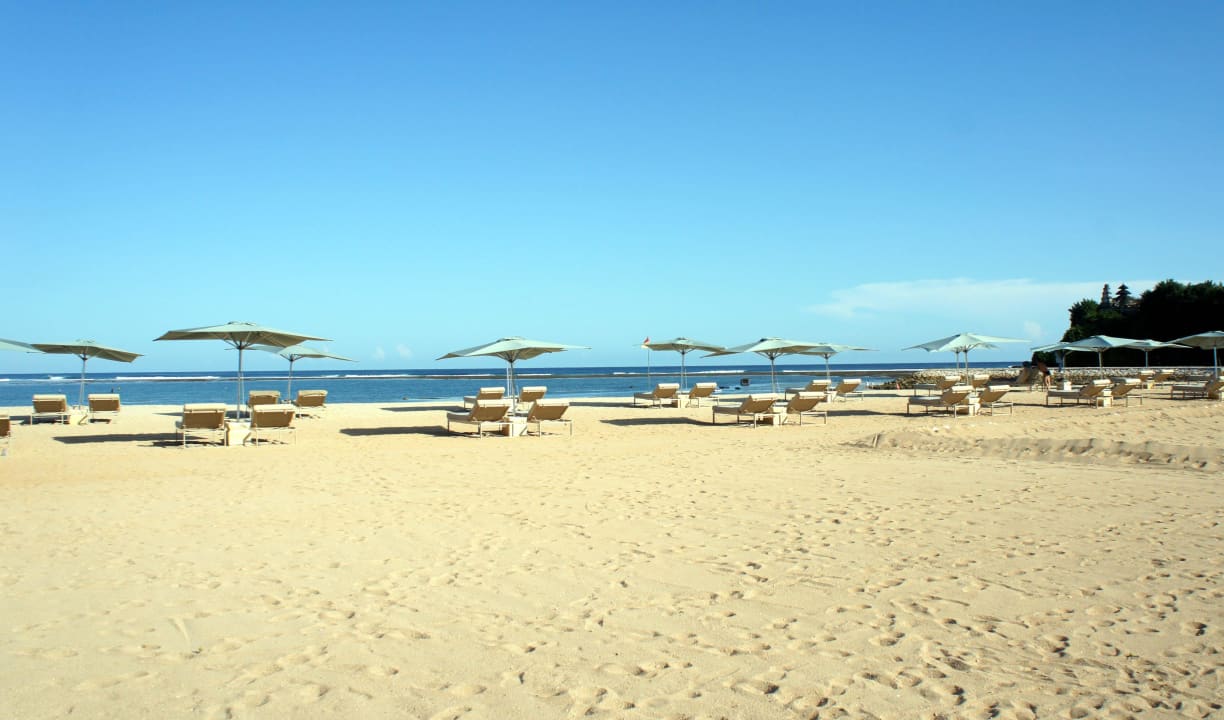 Strand direkt am Hotel The Mulia - Nusa Dua, Bali