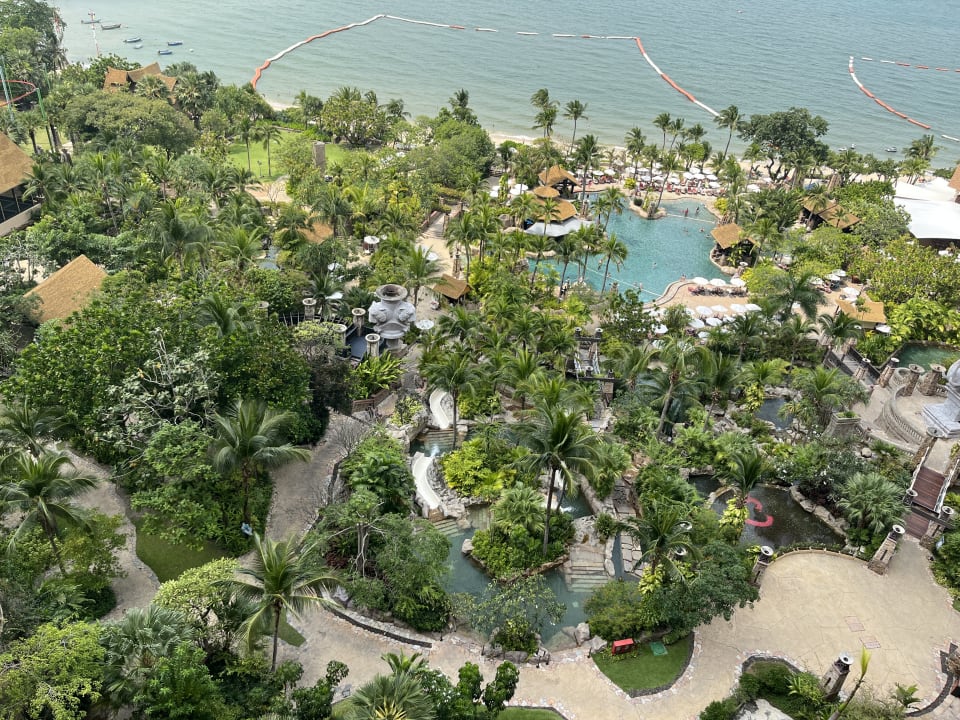 Ausblick Centara Grand Mirage Beach Resort Pattaya