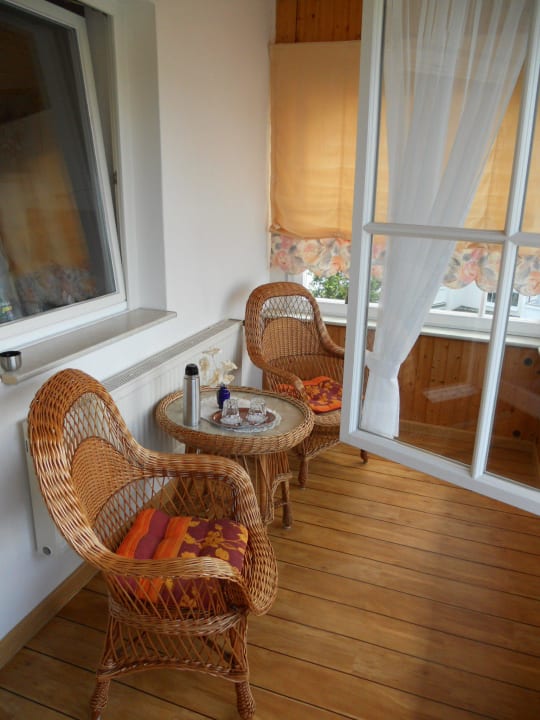 Balkon Pension Villa Seefrieden