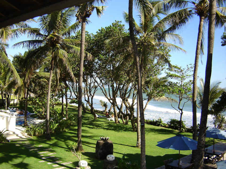 Garten und Strand  Hotel Legong Keraton Beach