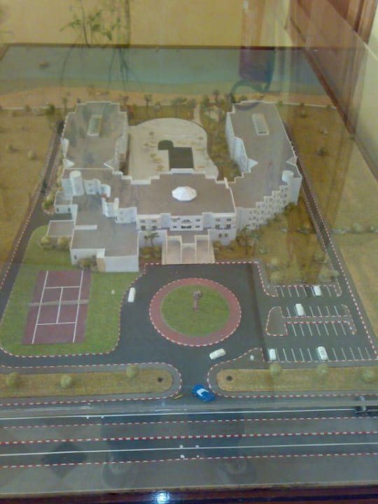 Modelbau des Hotels  Hotel Rosa Beach