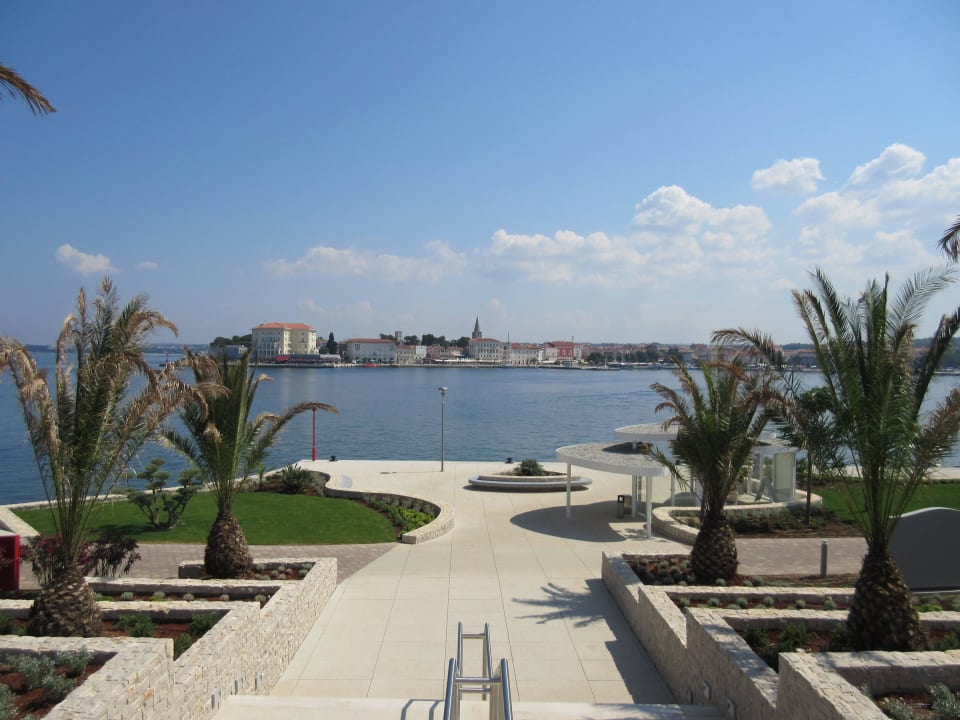 Blick Richtung Porec Isabella Island Villas