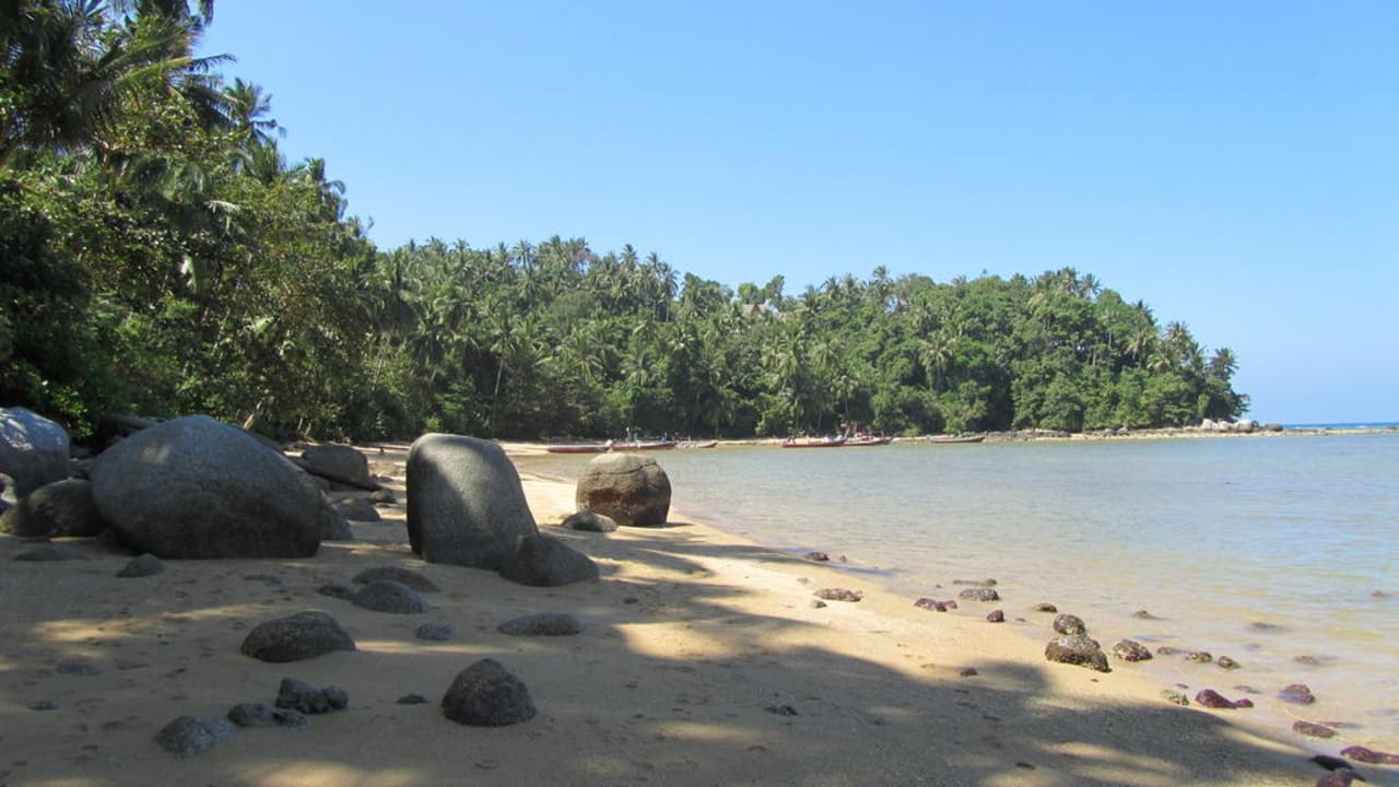 Der Bangtao Strand vom Hotel nach links 002 Best Western Premier Bangtao Beach Resort & Spa