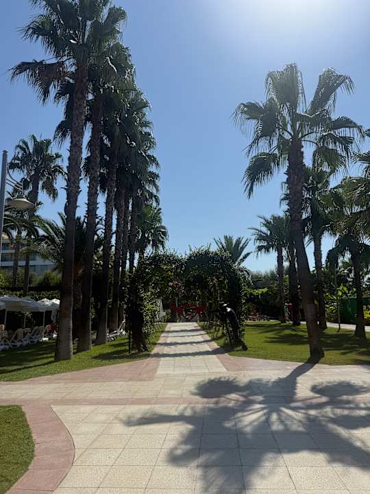 Gartenanlage Belek Beach Resort Hotel
