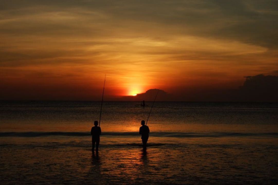 Sonnenuntergang Hotel Keraton Jimbaran Resort