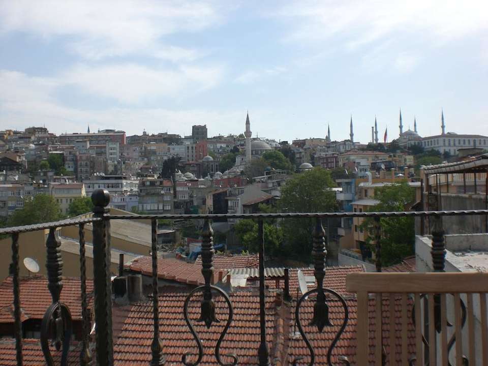 Ausblick Dachterrasse Hotel Saruhan