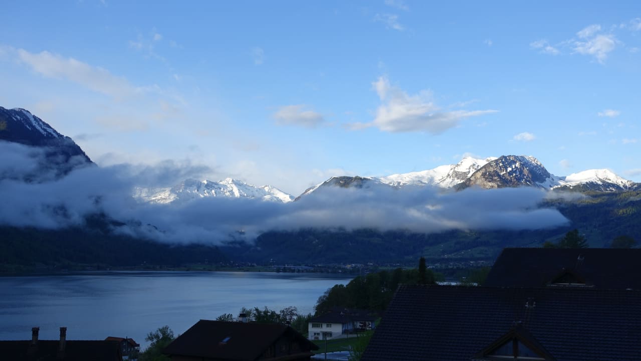 Aussicht vom Zimmer Seehotel Wilerbad