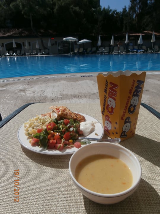 Lunch from snack bar Club Hotel Phaselis Rose