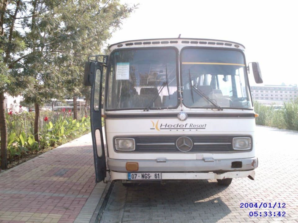 Der Bus zum Strand Miarosa Konaklı Garden