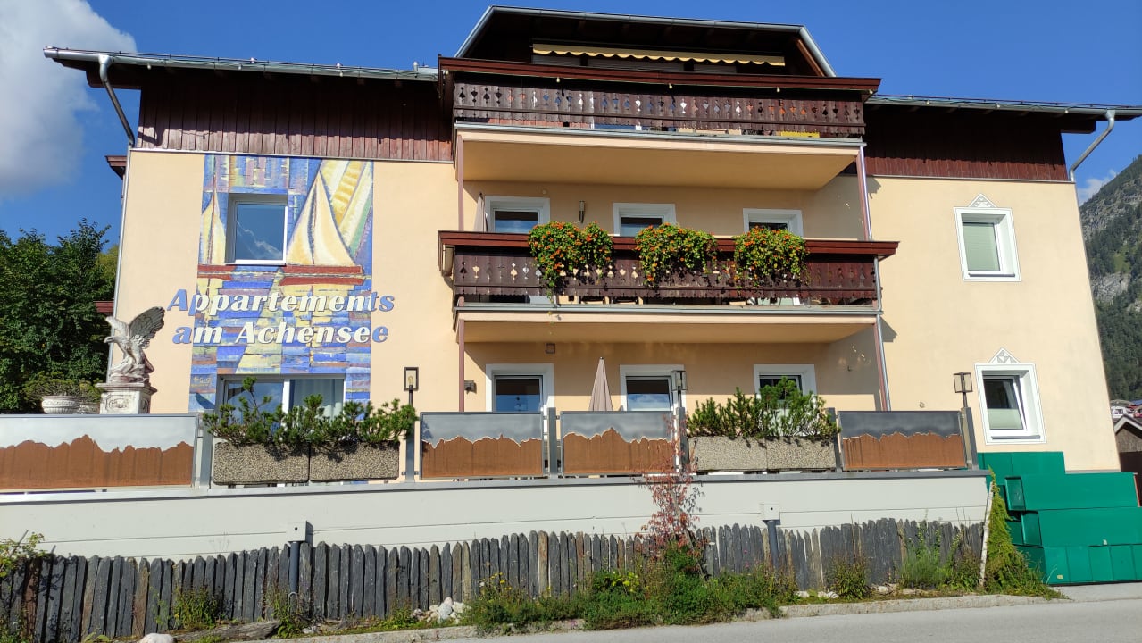 Außenansicht Appartements am Achensee