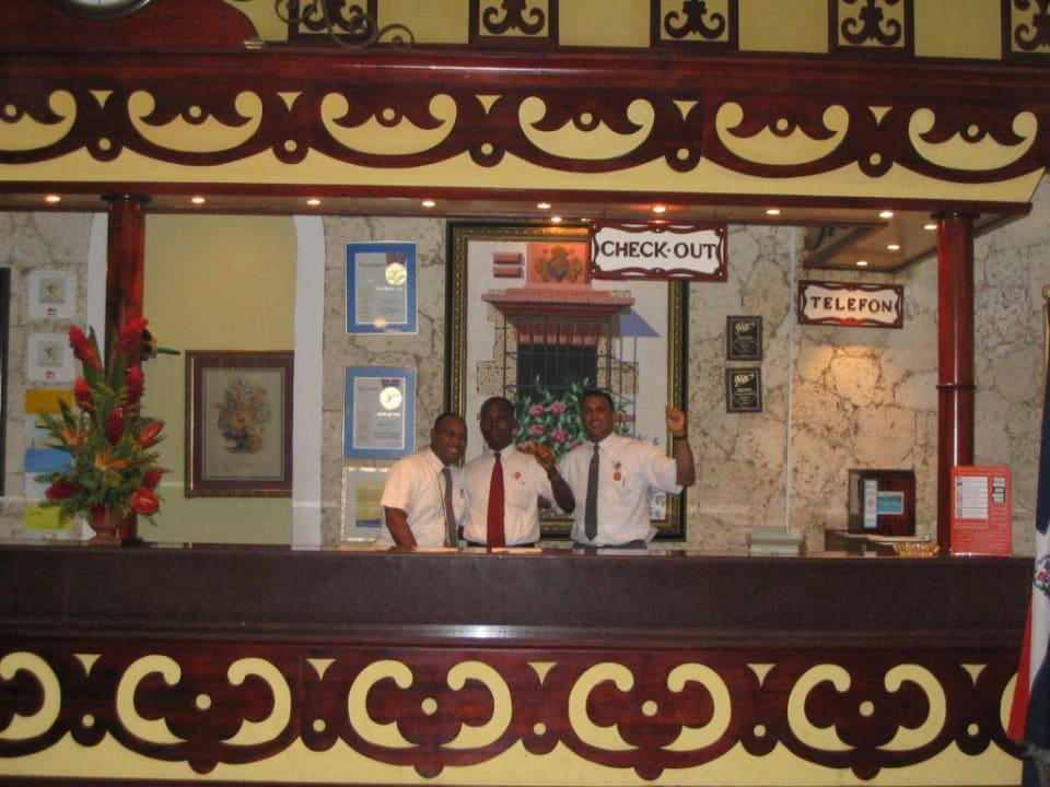 Rezeption Hotel Riu Bambu