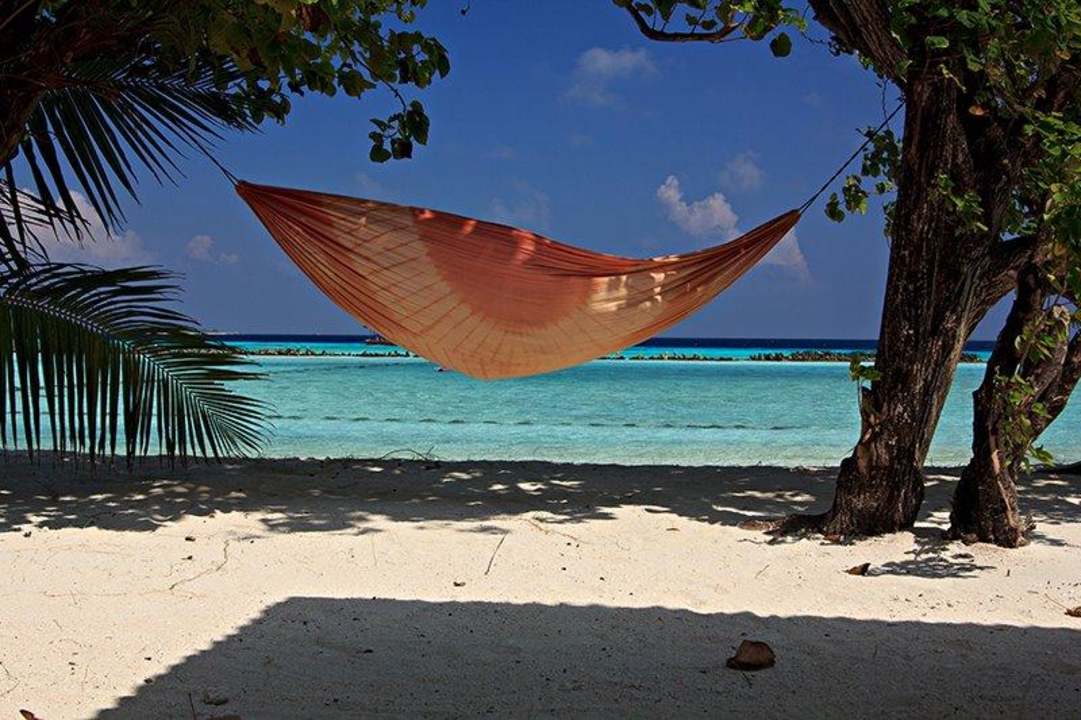 Ausblick vom Bungalow 28 Summer Island Maldives