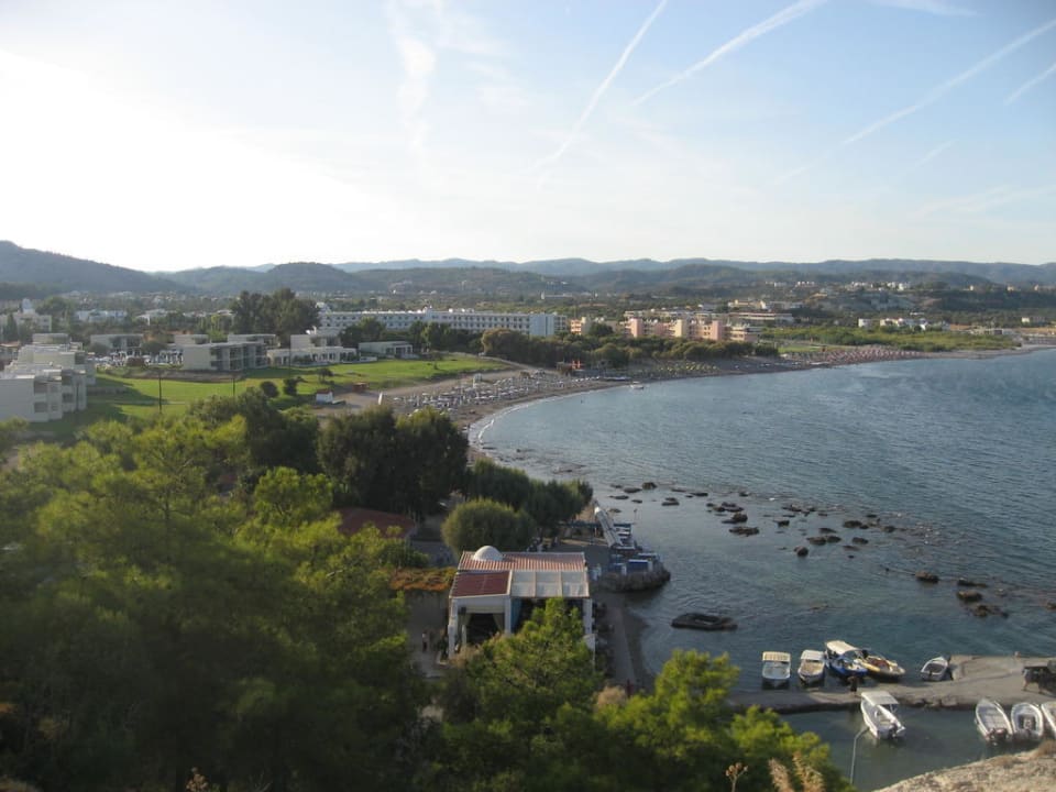 Strand Kolymbia-Nord mit Hotelanlage SENTIDO Port Royal Villas & Spa
