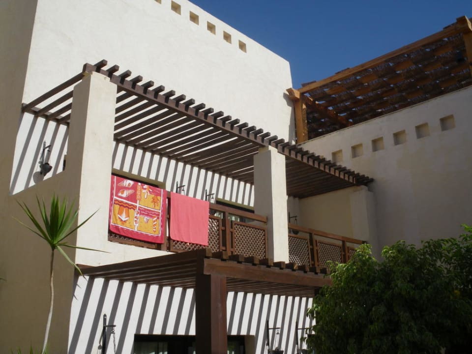 Unser Balkon von außen The Grand Hotel Sharm El Sheikh