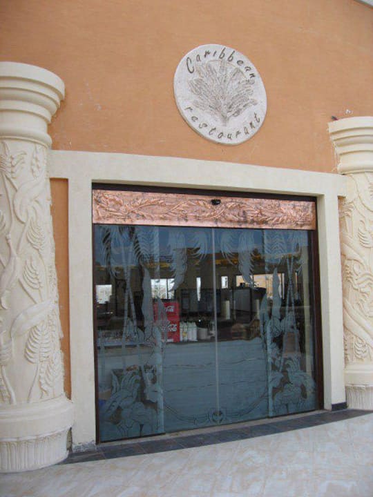 Nebeneingang Hauptrestaurant Sentido Caribbean World Soma Bay