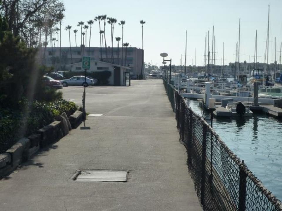 Blick aufs Hotel Hotel Marina Del Rey