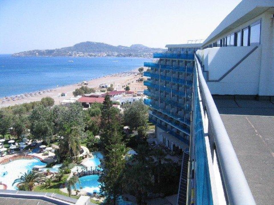 Richtung Faliraki Hotel Calypso Beach