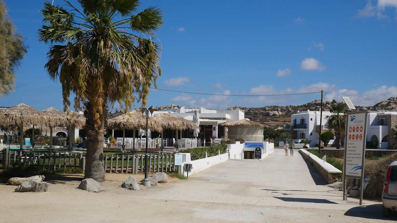 Außenansicht Plaza Beach Hotel