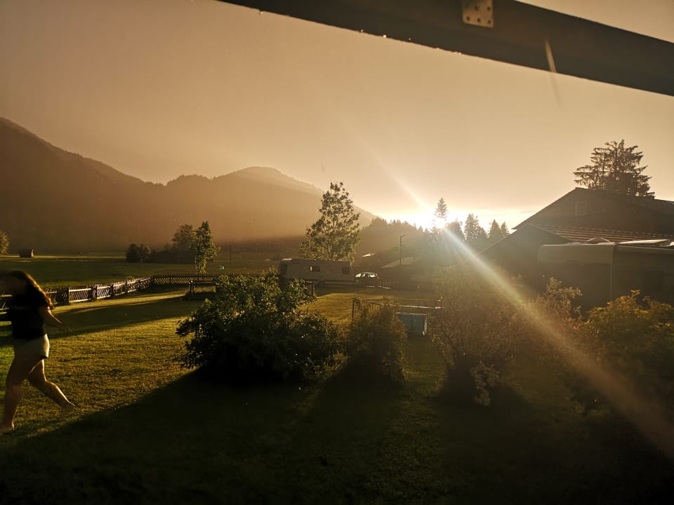 Gartenanlage Jugendherberge Oberammergau