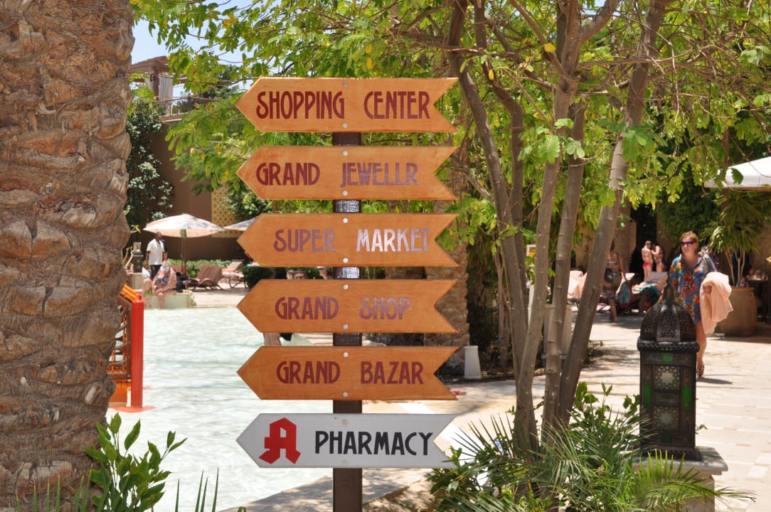 Wegweiser Grand Waterworld Makadi & Family Star Makadi