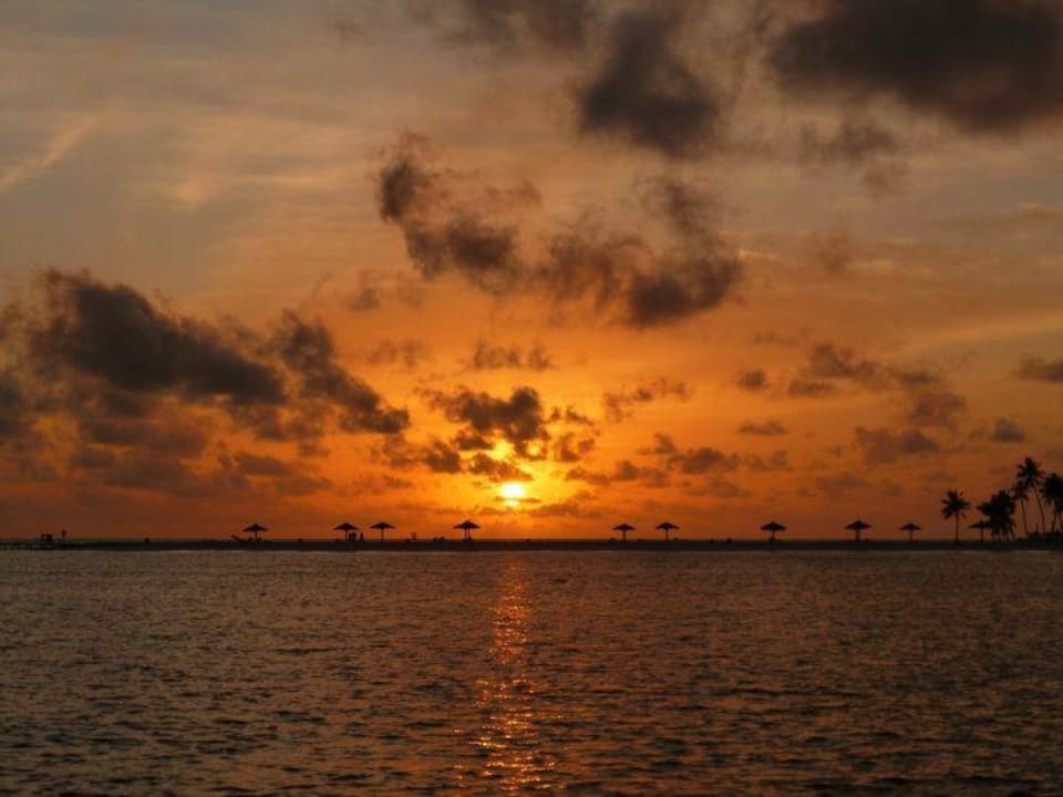 Sonnenuntergang Kuramathi Maldives