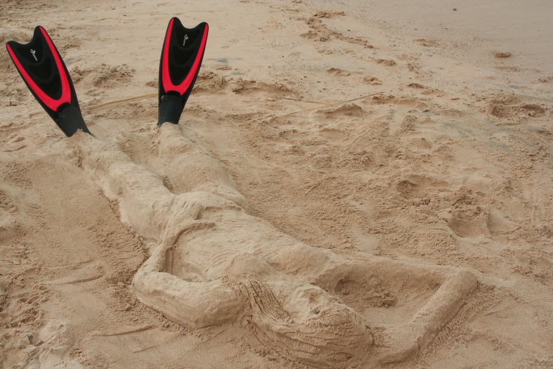 Sandspielereien Beach Albatros Resort