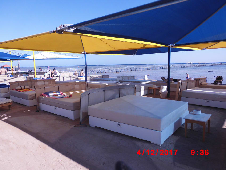 Super Liegefläche. Pickalbatros Royal Moderna Resort-Sharm El Sheikh