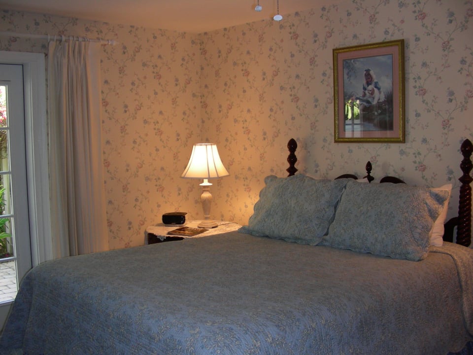 Unser Bett im Garden Room B&B Harrington House