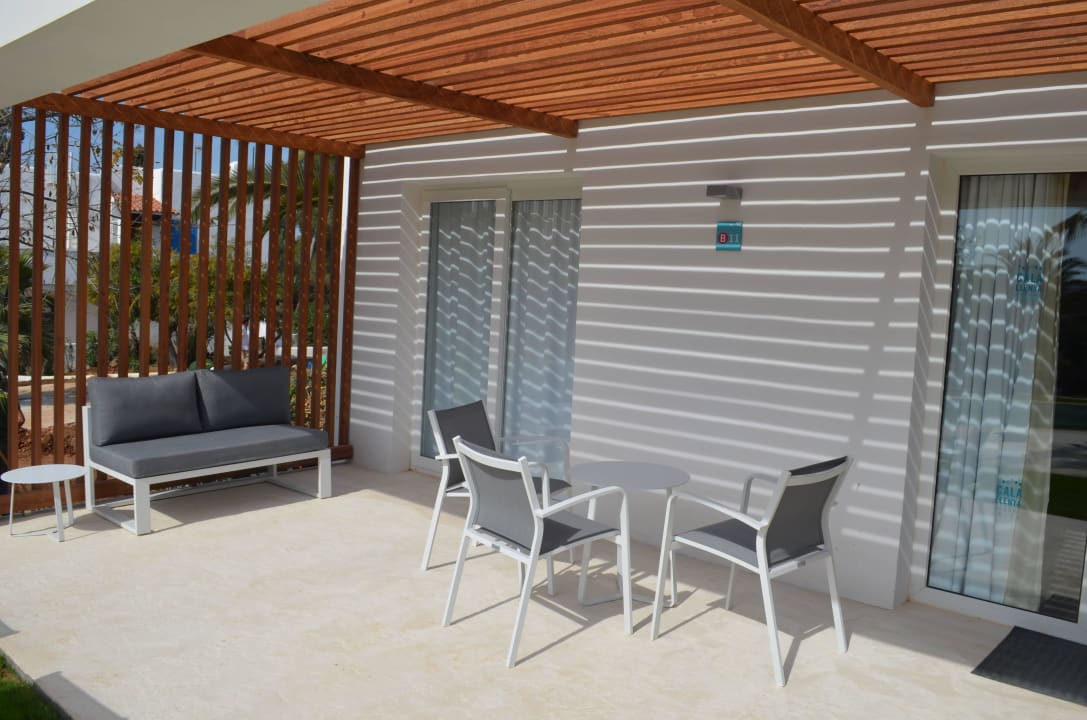 Private terrace Cala Llenya Resort Ibiza