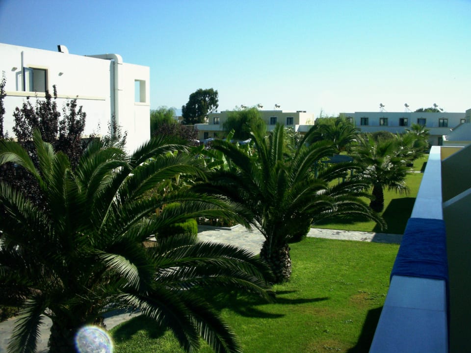 Blick vom Balkon Hotel Esperia