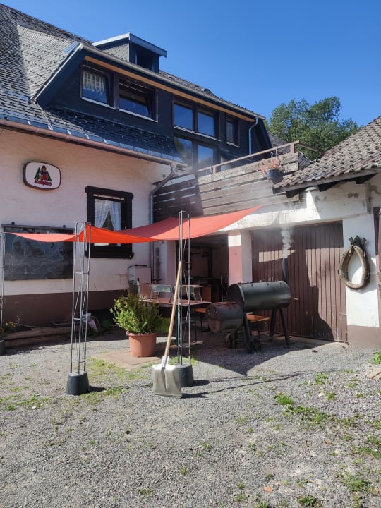 Außenansicht Berggasthaus Präger Böden