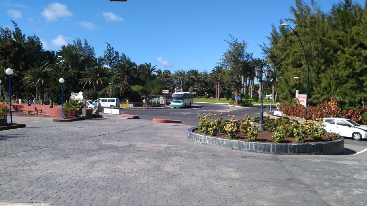 Bushaltestelle vor dem Hotel SBH Fuerteventura Playa