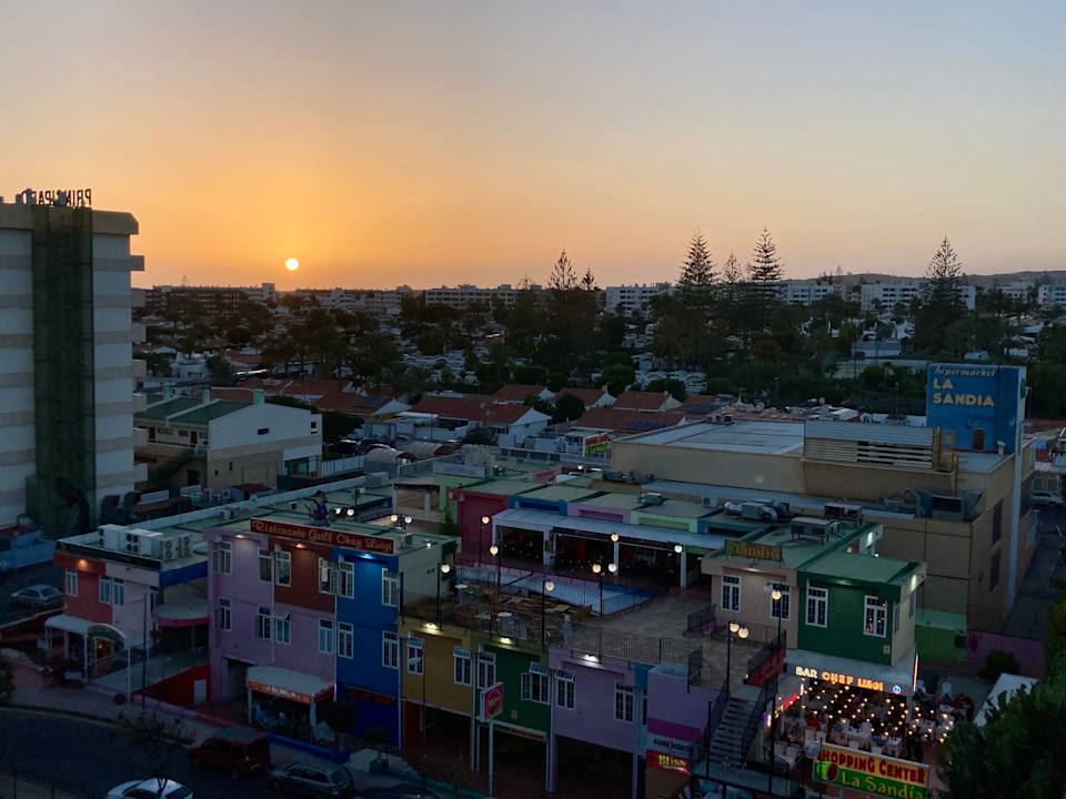 Ausblick Hotel Riu Palace Palmeras